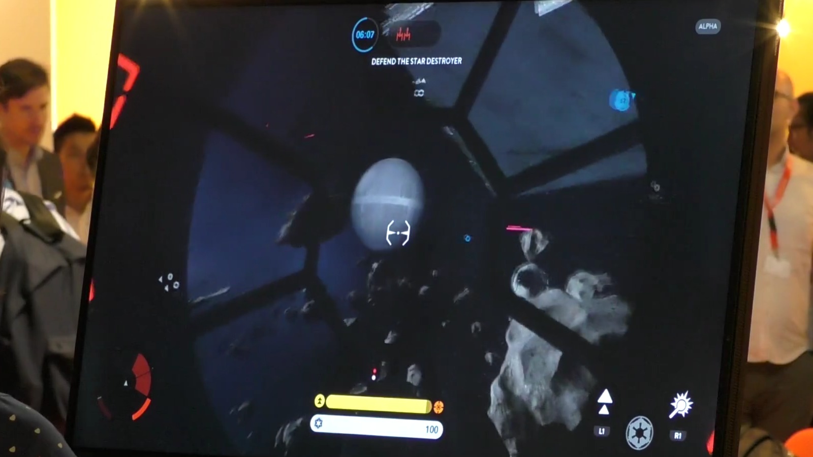Footage of the Death Star DLC.