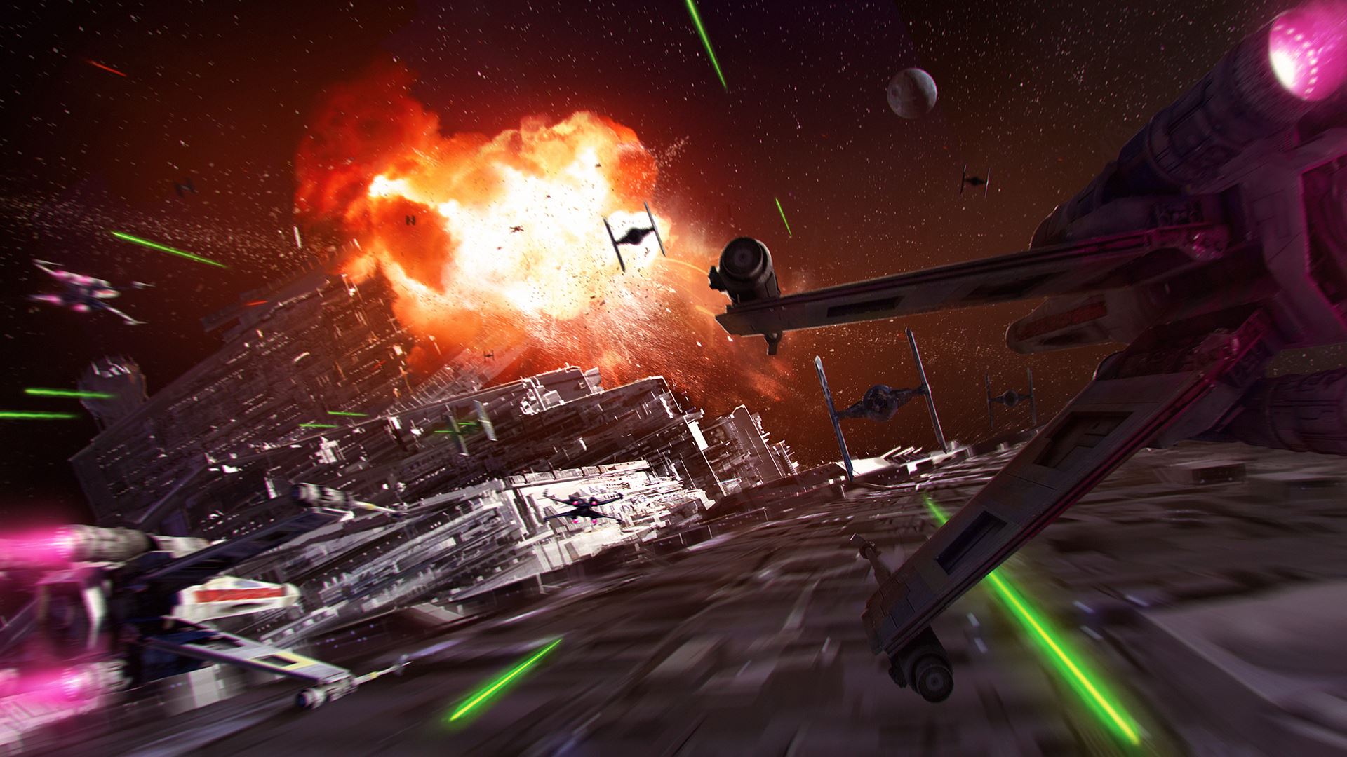 X-Wing's the Death Star DLC's new mode, Battle Station.
