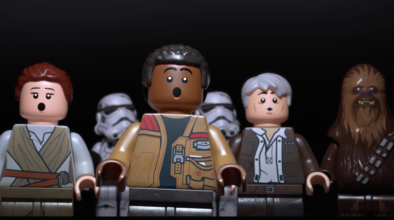 LEGO versions of Star Wars Episode VII characters.