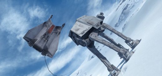 AT-AT takedown in Battlefront (2015).