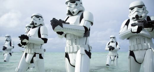 Stormtroopers on Scarif.