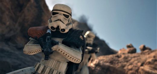 Stormtroopers on Tatooine in Battlefront 2015.