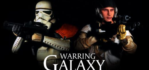 Warring Galaxy poster art.