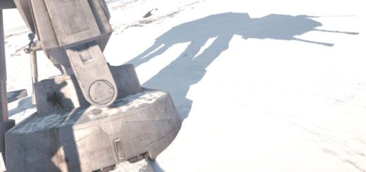An AT-AT in Battlefront.