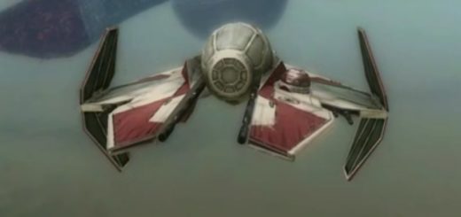 Space combat in Battlefront 3.