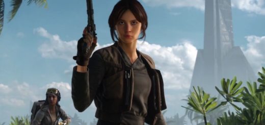 Jyn Erso in the latest Rogue One: Scarif DLC trailer for Battlefront.