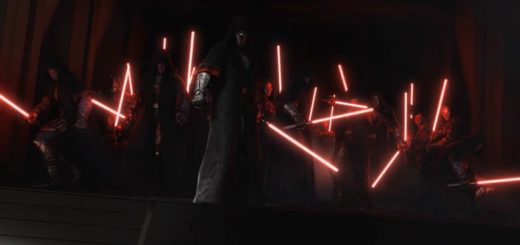 A gaggle of Sith in the SWTOR Deceived trailer.