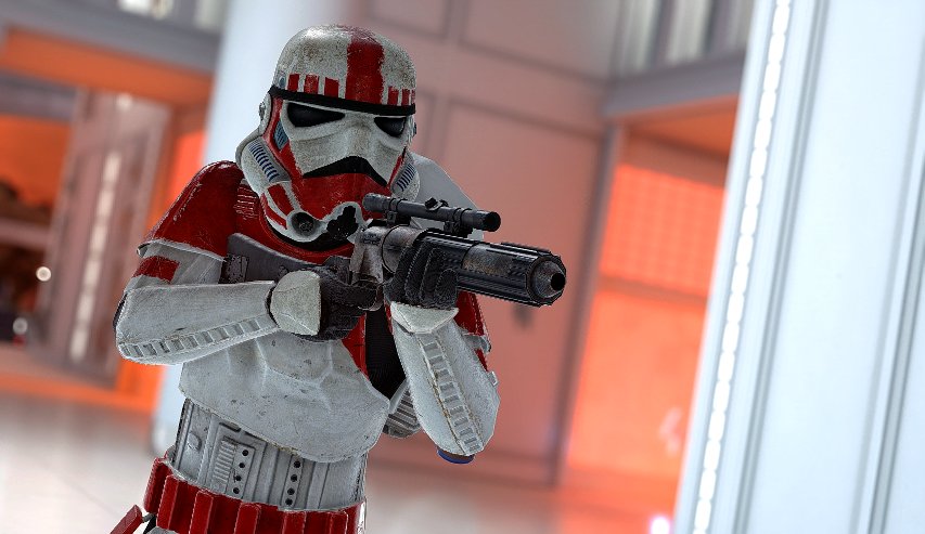A shock trooper on Bespin by Cinematic Captures.