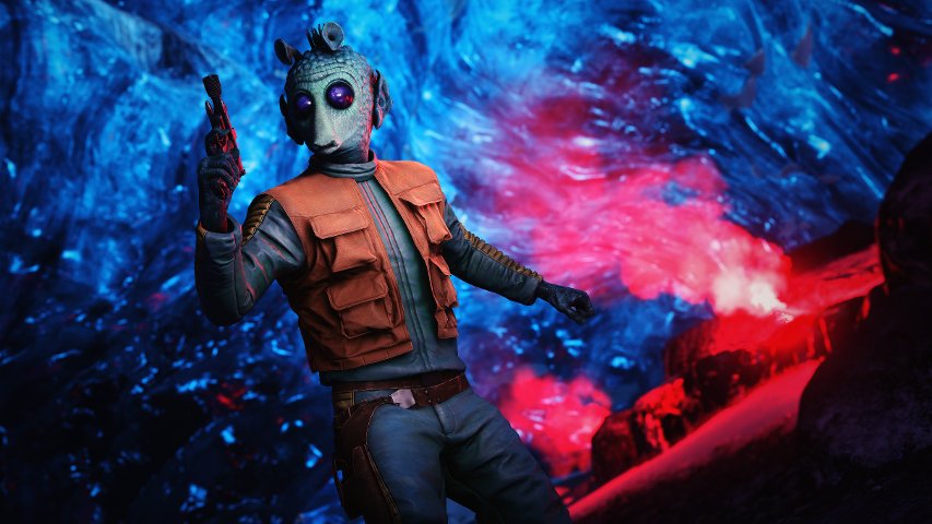 Greedo in the 2015 edition of Battlefront, as captured by Cinematic Captures.