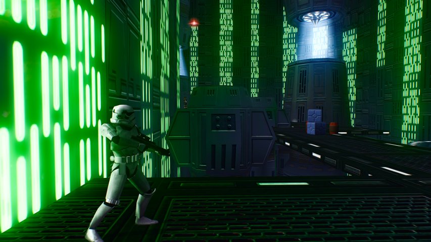 Image from harrisonfog's Rezzed Death Star project for Battlefront II.