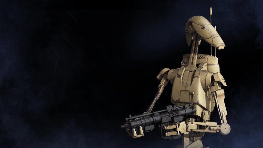 Battle Droid from Battlefront II.