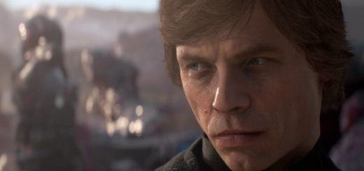 Luke Skywalker in the Battlefront II trailer.