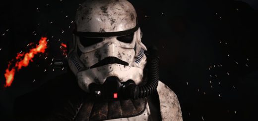 A stormtrooper in Battlefront. Image by Cinematic Captures.