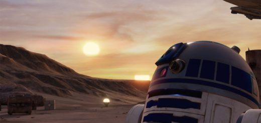 R2-D2 in Trials on Tatooine.