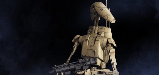 A B1 Battle Droid from Battlefront II.